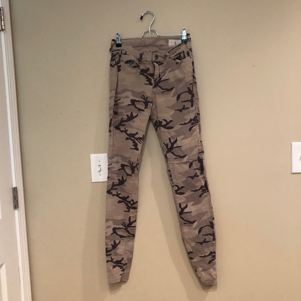 Angry Rabbit camo skinny jeans